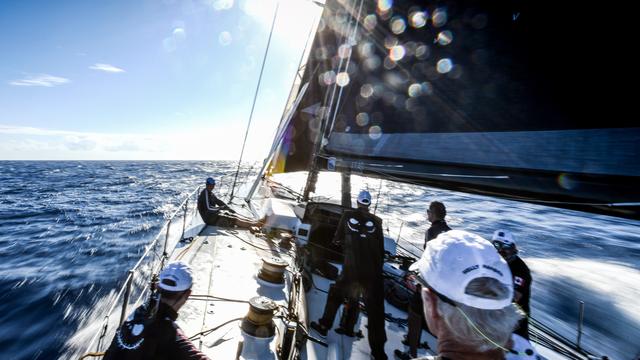À bord pendant un convoyage